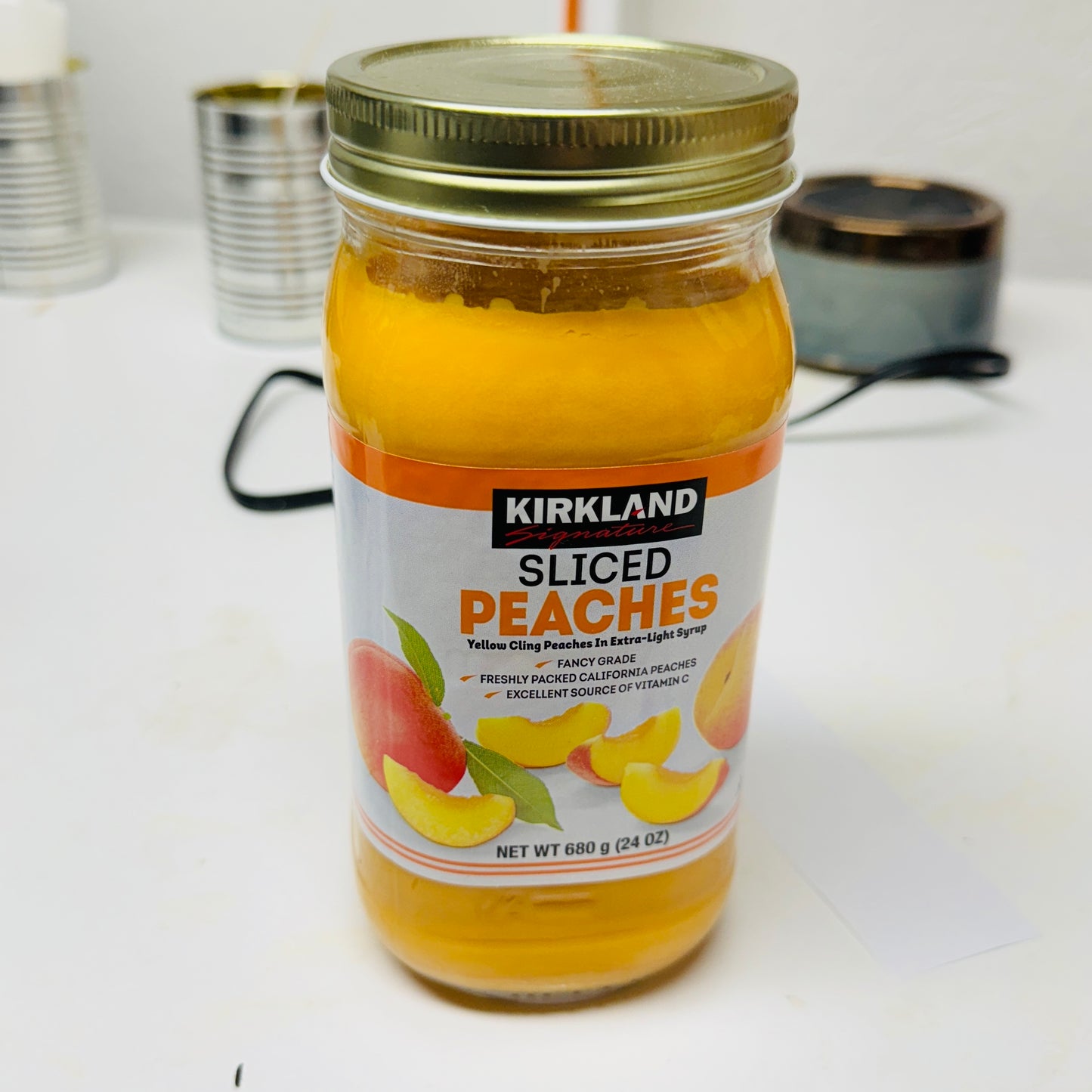 Big Jar of Peaches - Will It Candle