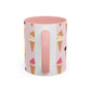 Adorable Ice Cream Cone Accent Coffee Mug