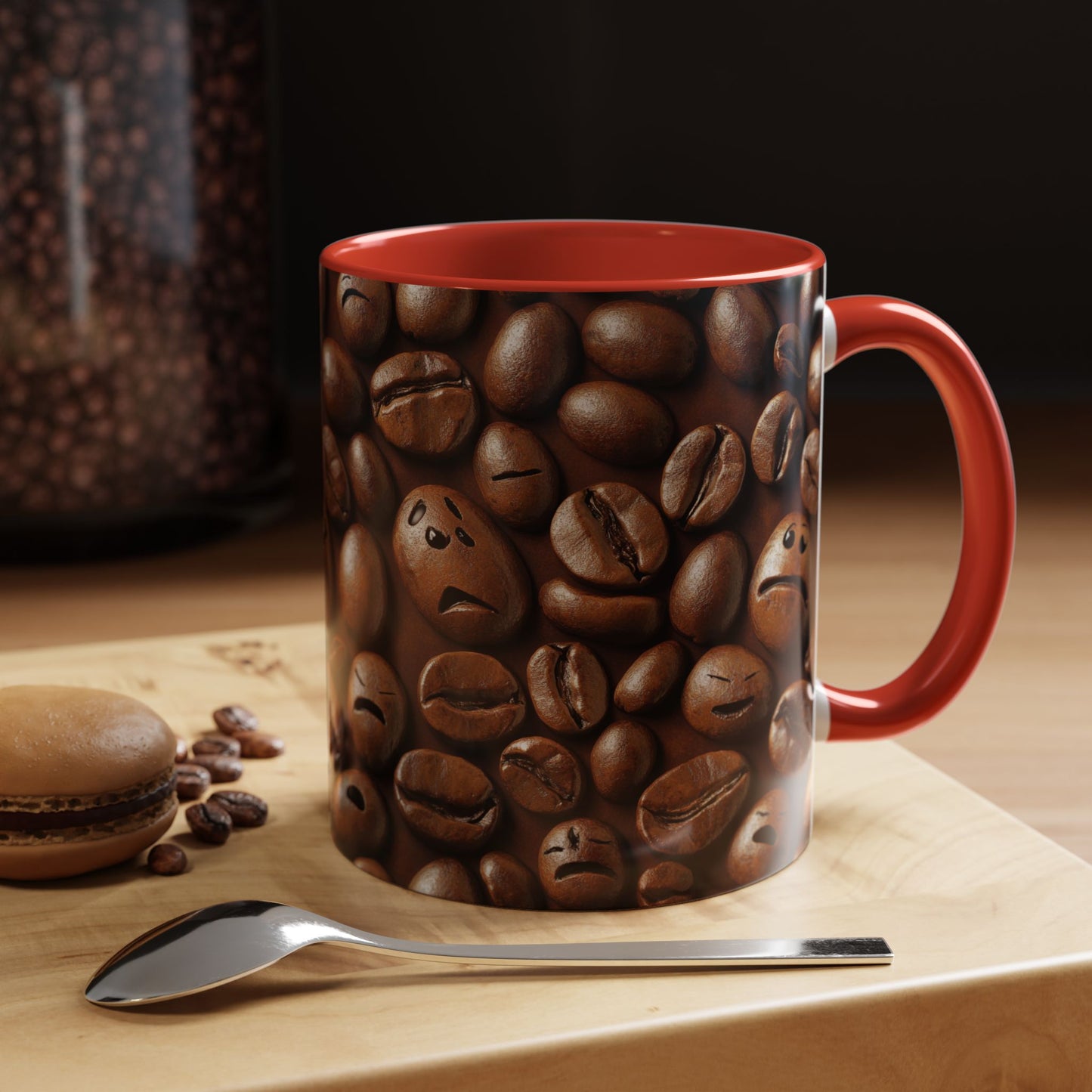 Cute Coffee Bean Mug