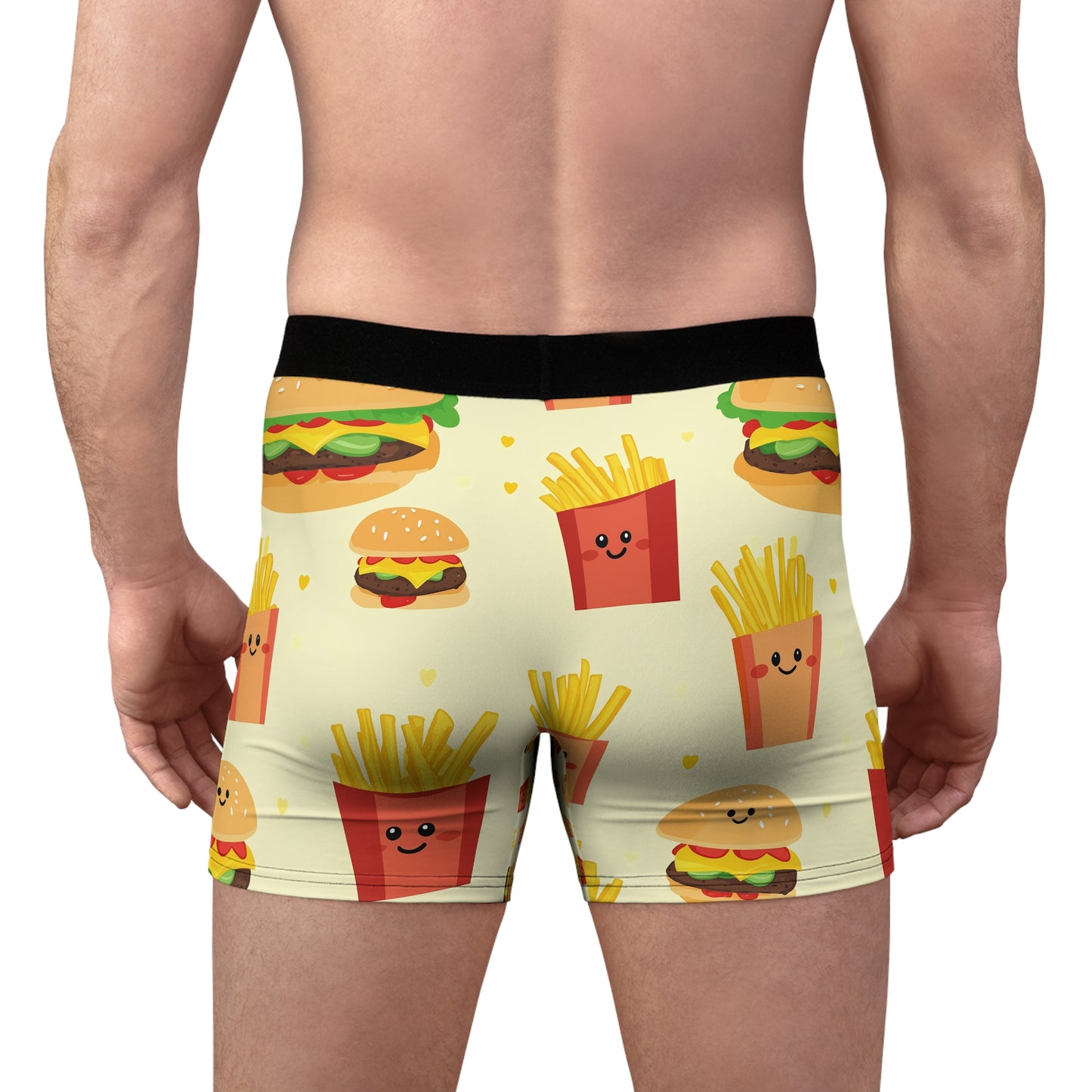 Hamburger and Fries  Boxer Briefs