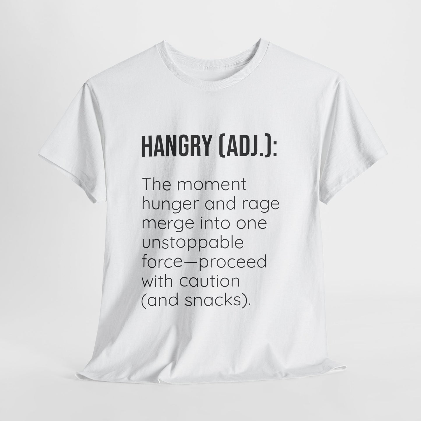 Hangry Definition Tee - Hunger and Rage