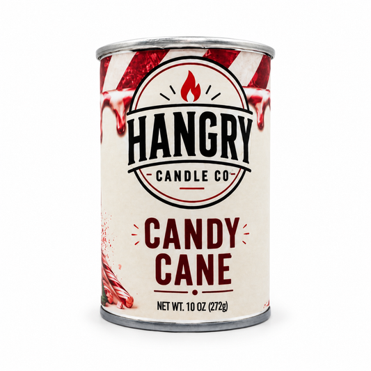 Candy Cane Candle