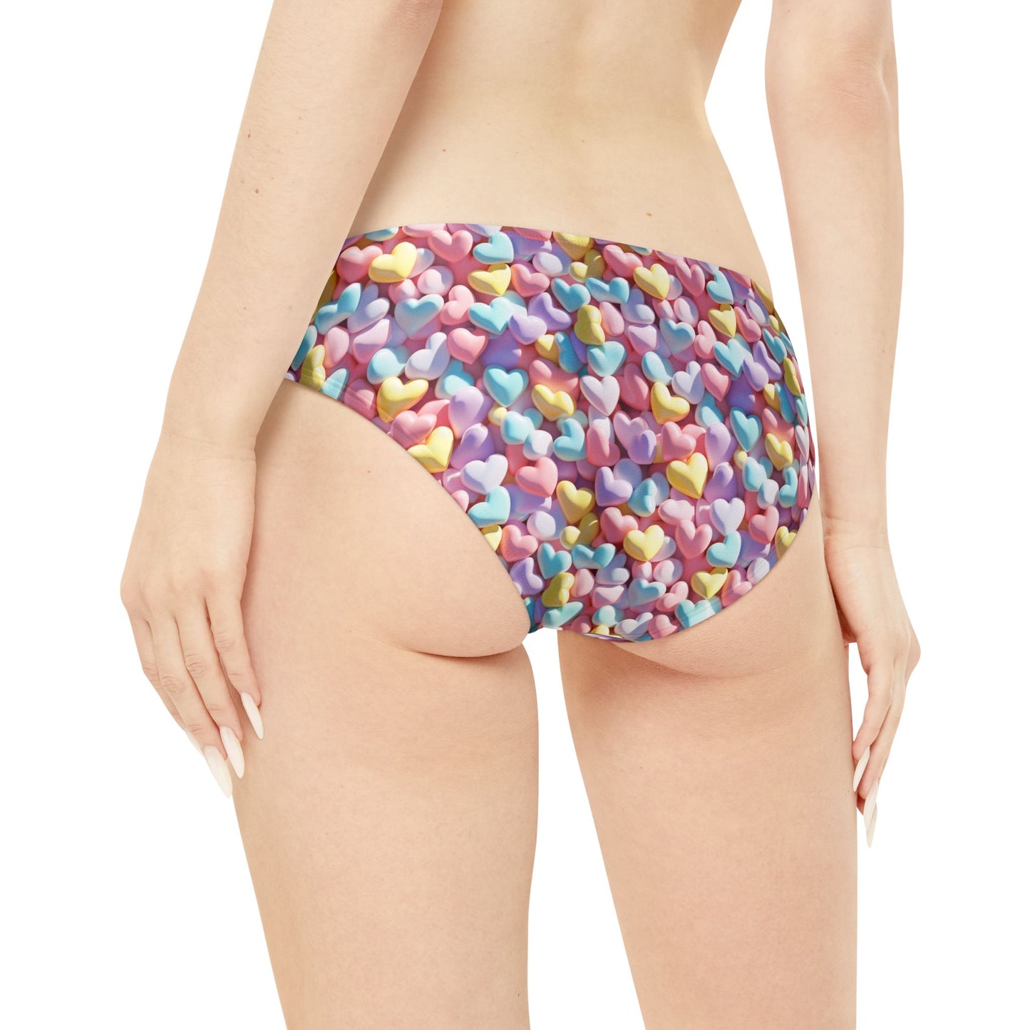 Heart Candy Loop-Tie Side Bikini Bottoms