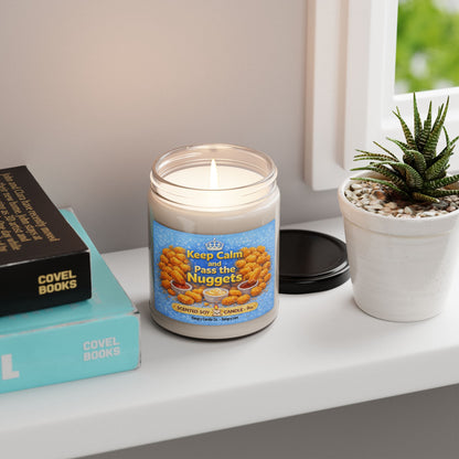 Keep Calm and Pass the Nuggets – Funny Comfort Food Candle