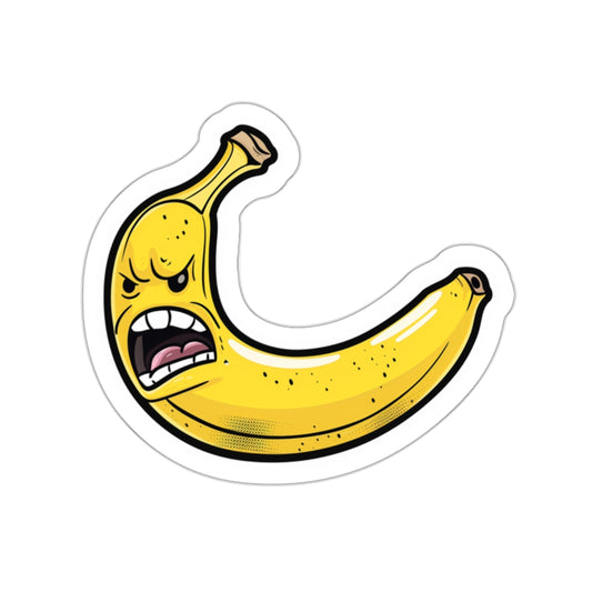 Hangry Banana Sticker