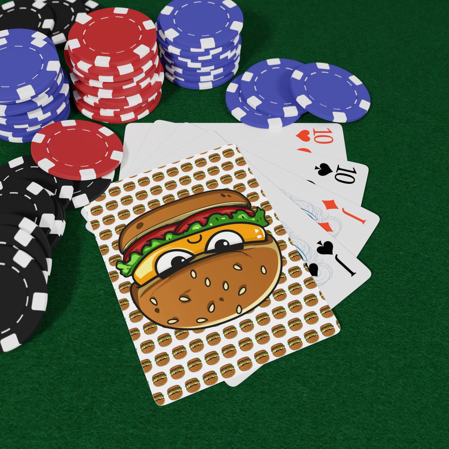 Hangry Burger Playing Cards