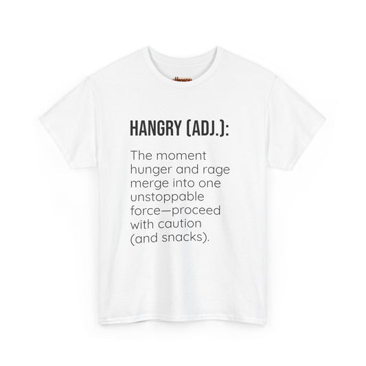 Hangry Definition Tee - Hunger and Rage