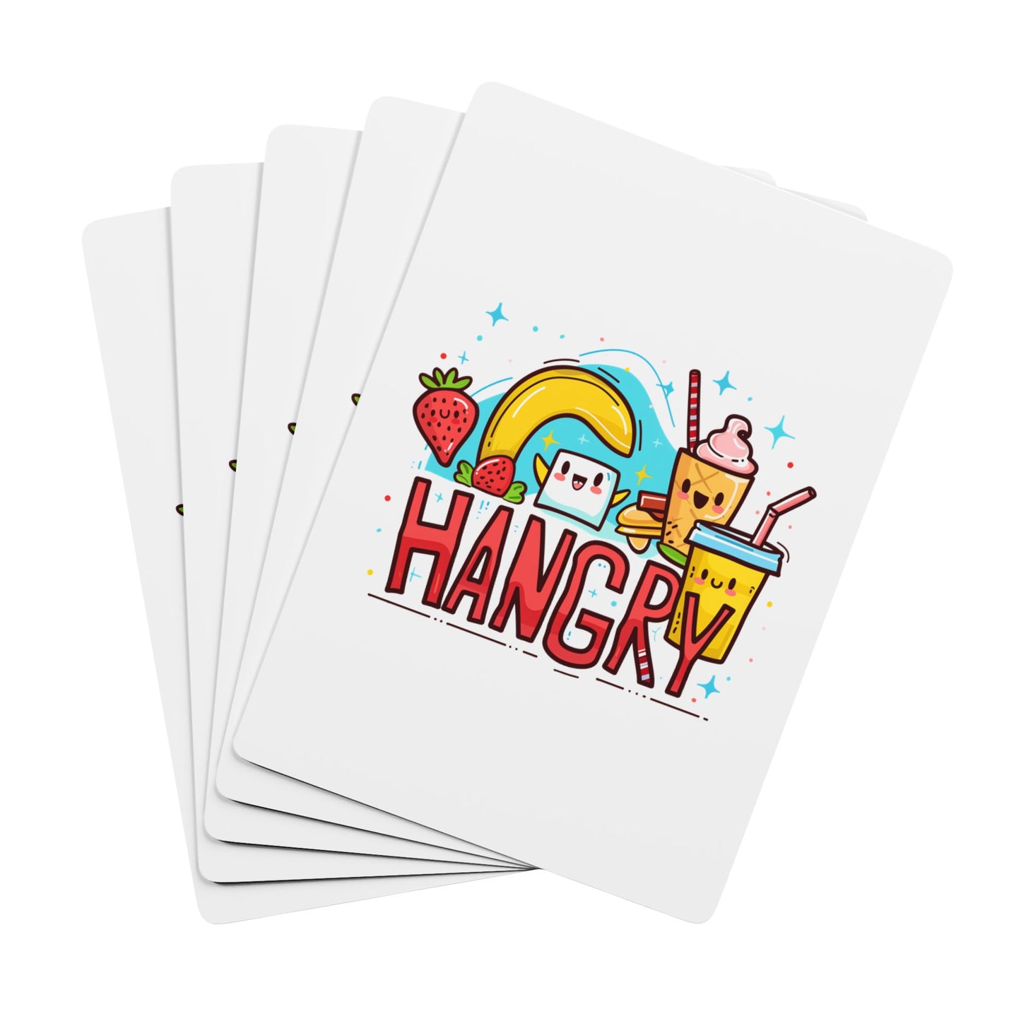 Hangry Foods Playing Cards