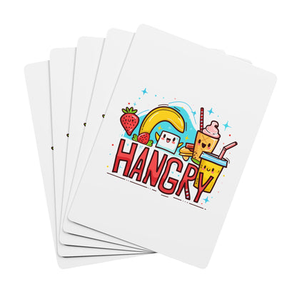 Hangry Foods Playing Cards