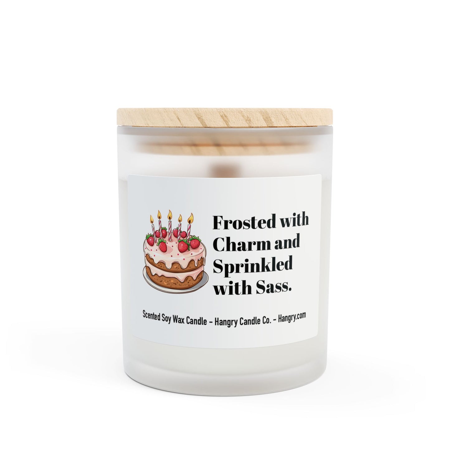 Sassy Birthday Cake Candle