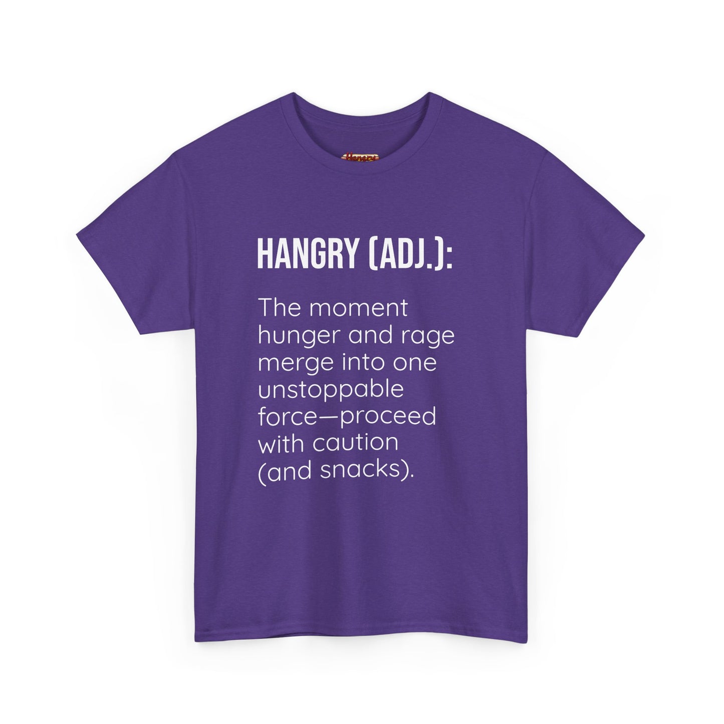 Hangry Definition Tee - Hunger and Rage