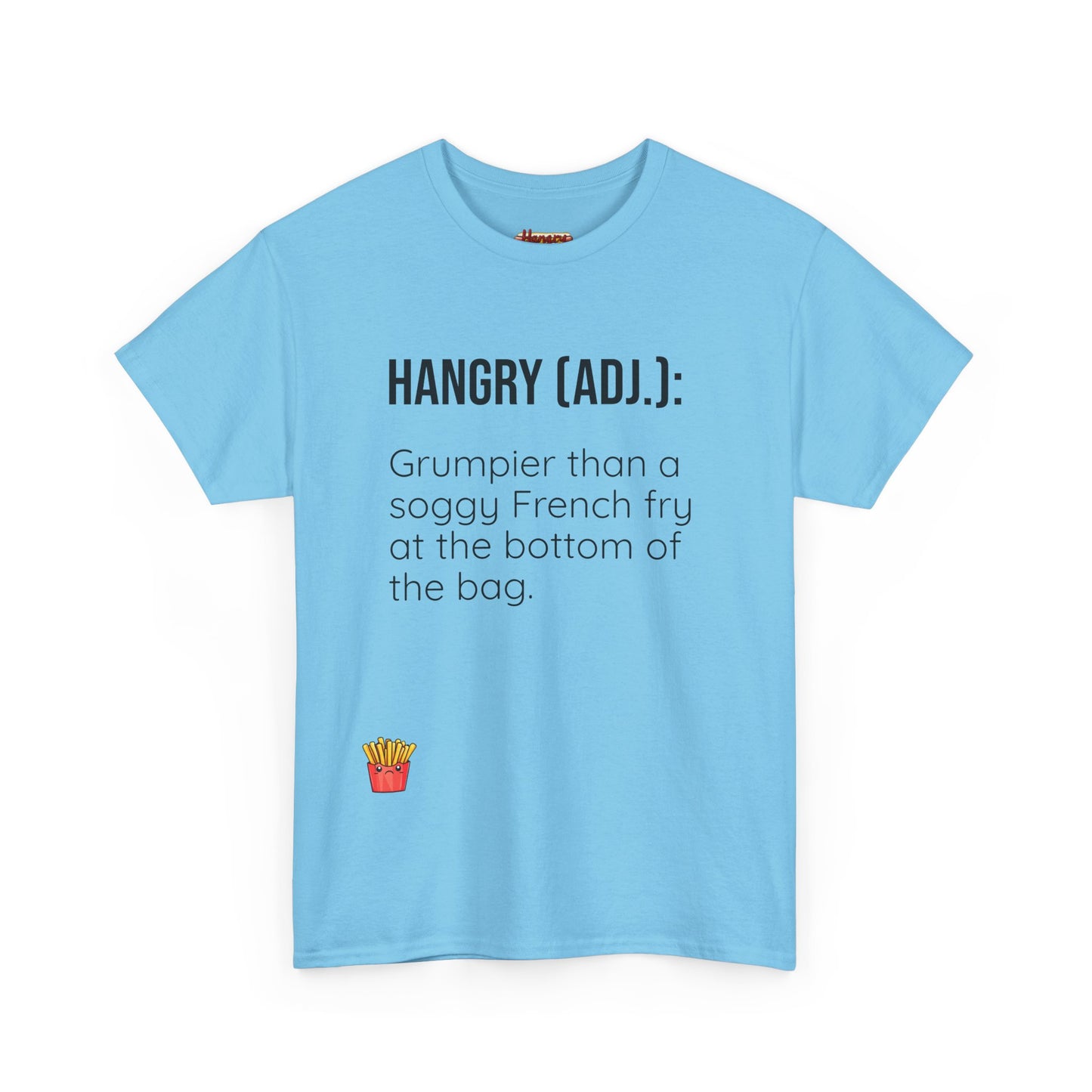 Hangry Definition Tee - Grumpy French Fry