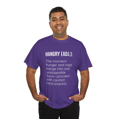 Hangry Definition Tee - Hunger and Rage