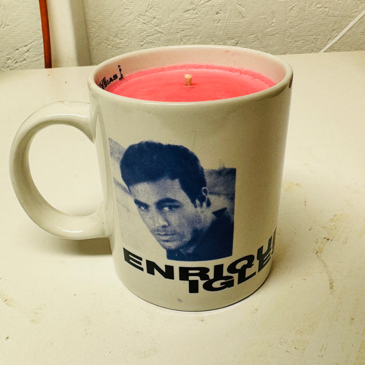Enrique Iglesias Tour Mug - Will It Candle