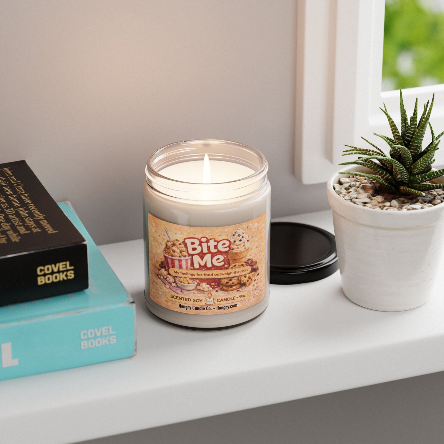 Bite Me – Funny Sarcastic Candle for Hangry Friends & Coworkers