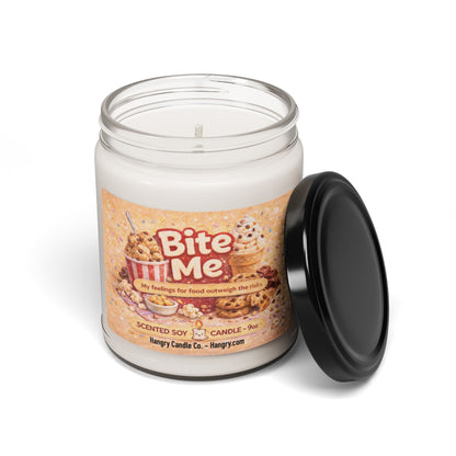 Bite Me – Funny Sarcastic Candle for Hangry Friends & Coworkers