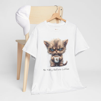 Grumpy Coffee Kitten Tee