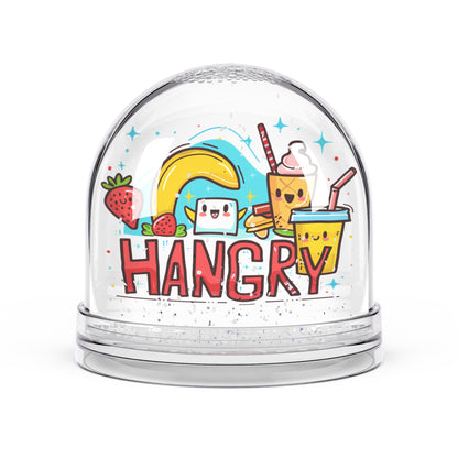 Hangry Snow Globe