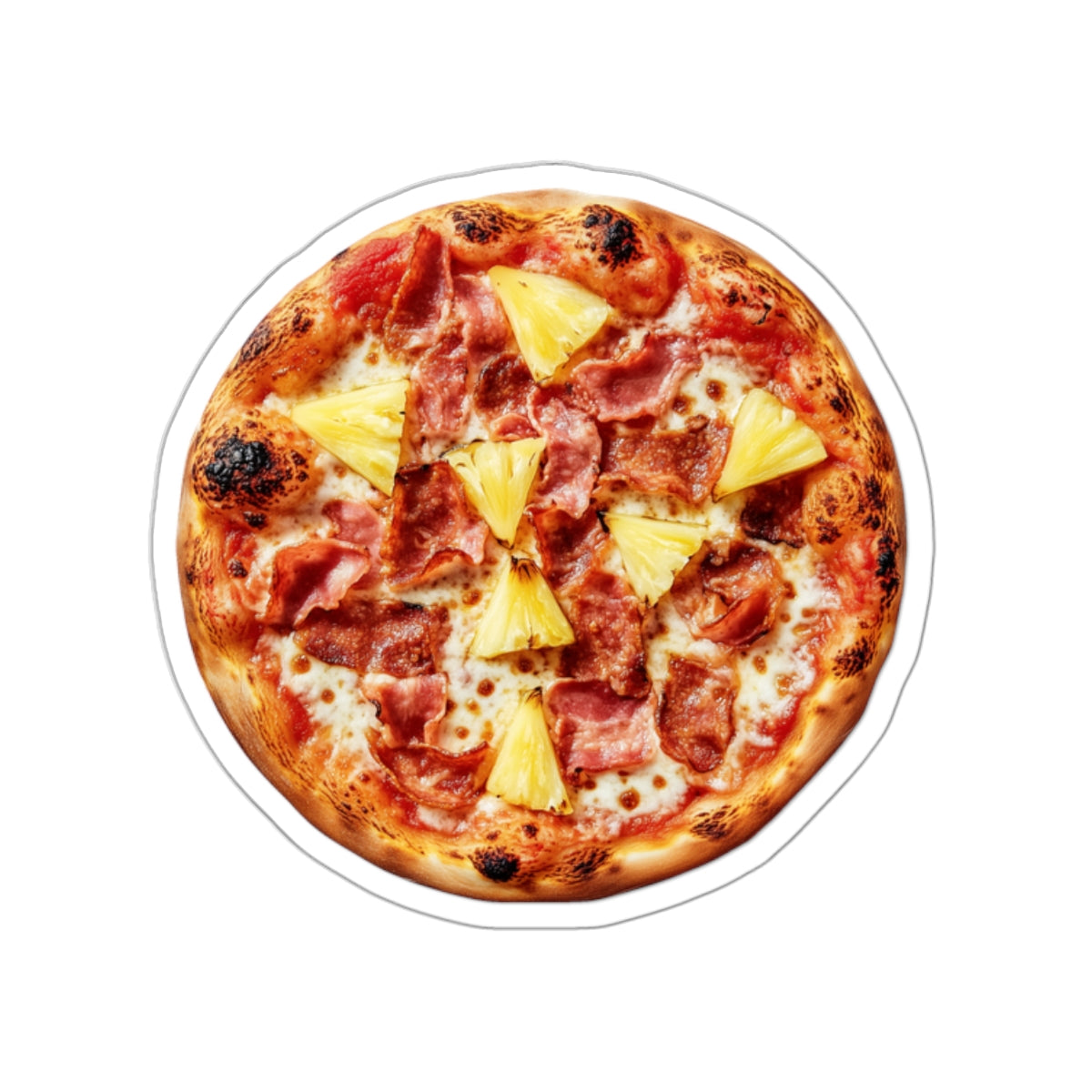 Pineapple on Pizza Sticker