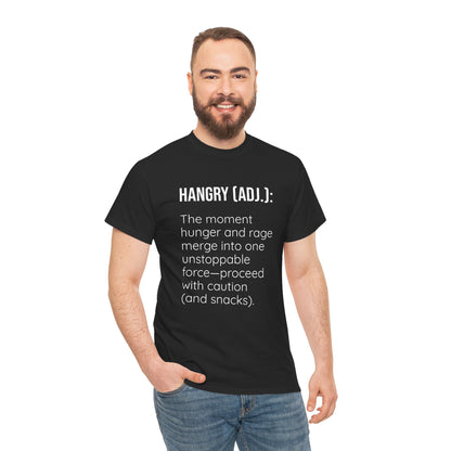 Hangry Definition Tee - Hunger and Rage