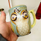 Ugly Cute Owl Mug - Will It Candle