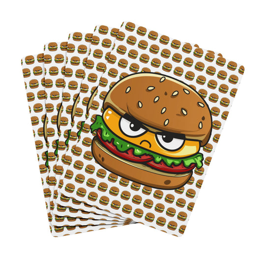 Hangry Burger Playing Cards