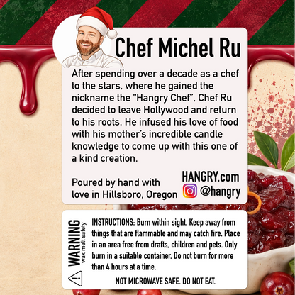 Cranberry Sauce Candle