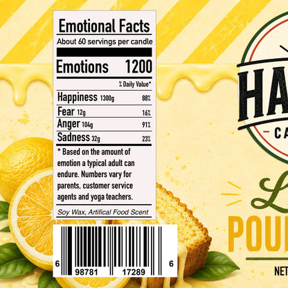 Lemon Pound Cake Candle