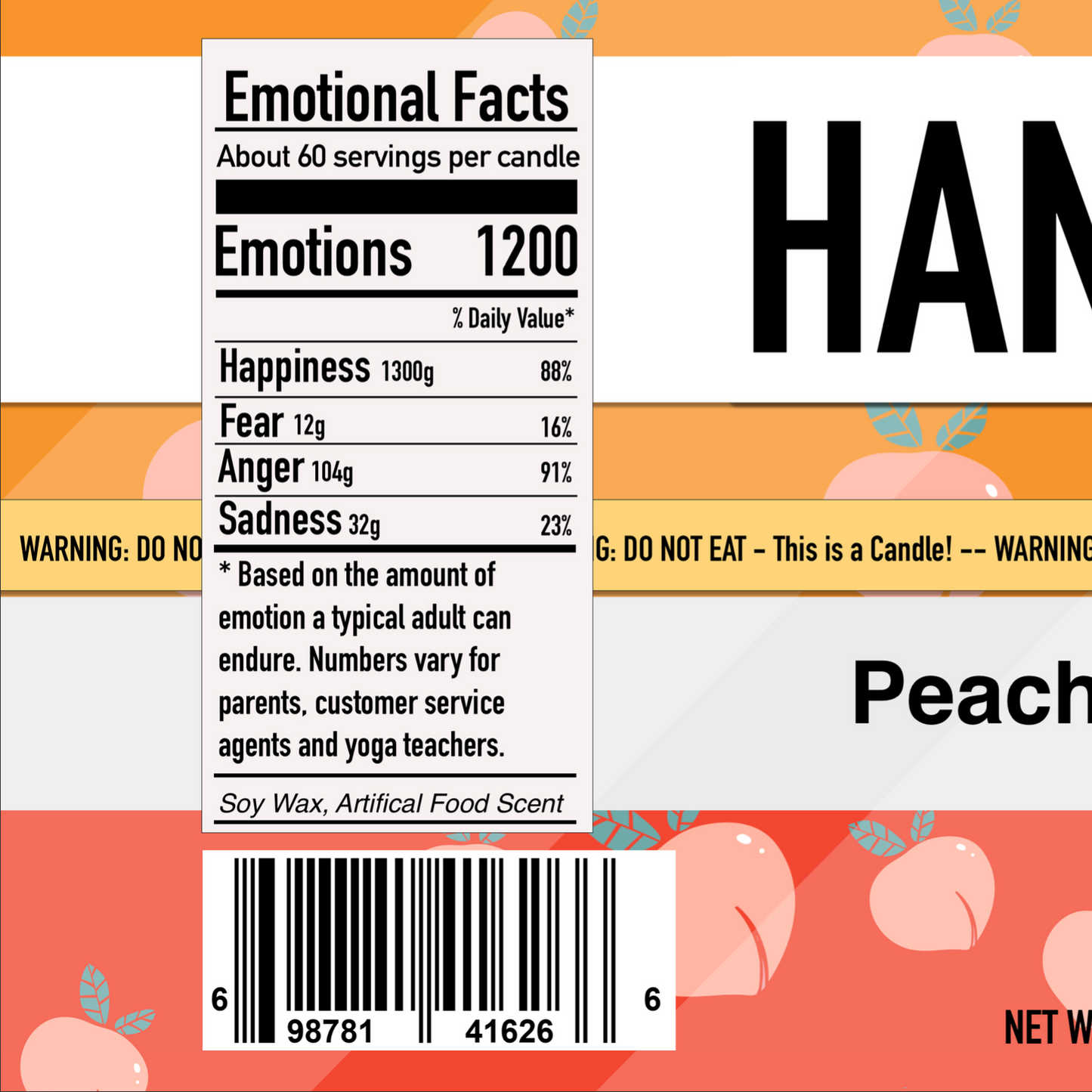 Peach Cobbler Candle
