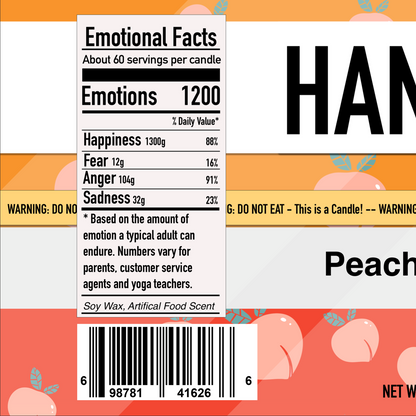 Peach Cobbler Candle