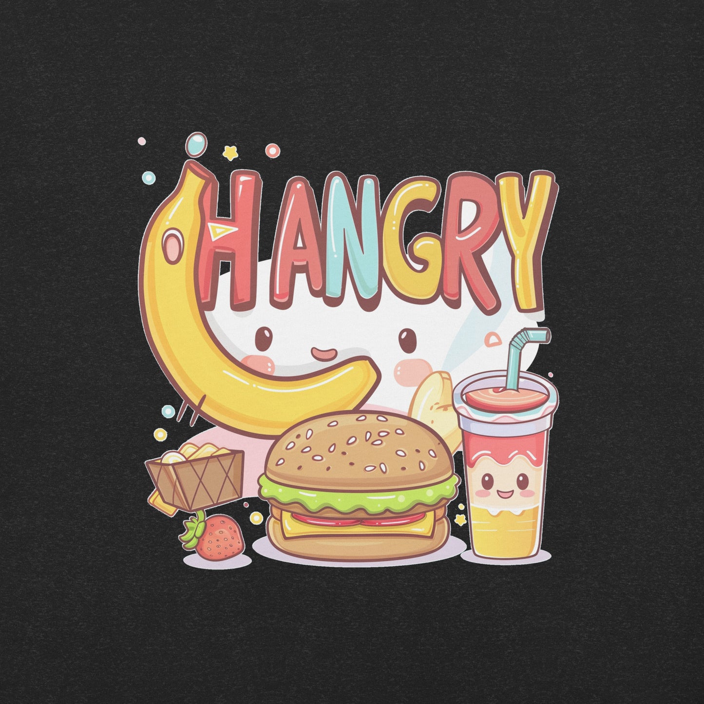 Happy Hangry Burger Shirt