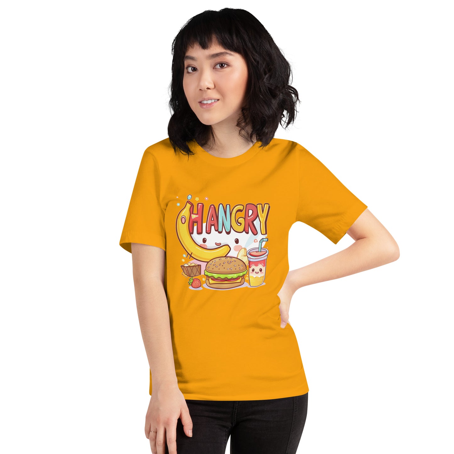 Happy Hangry Burger Shirt