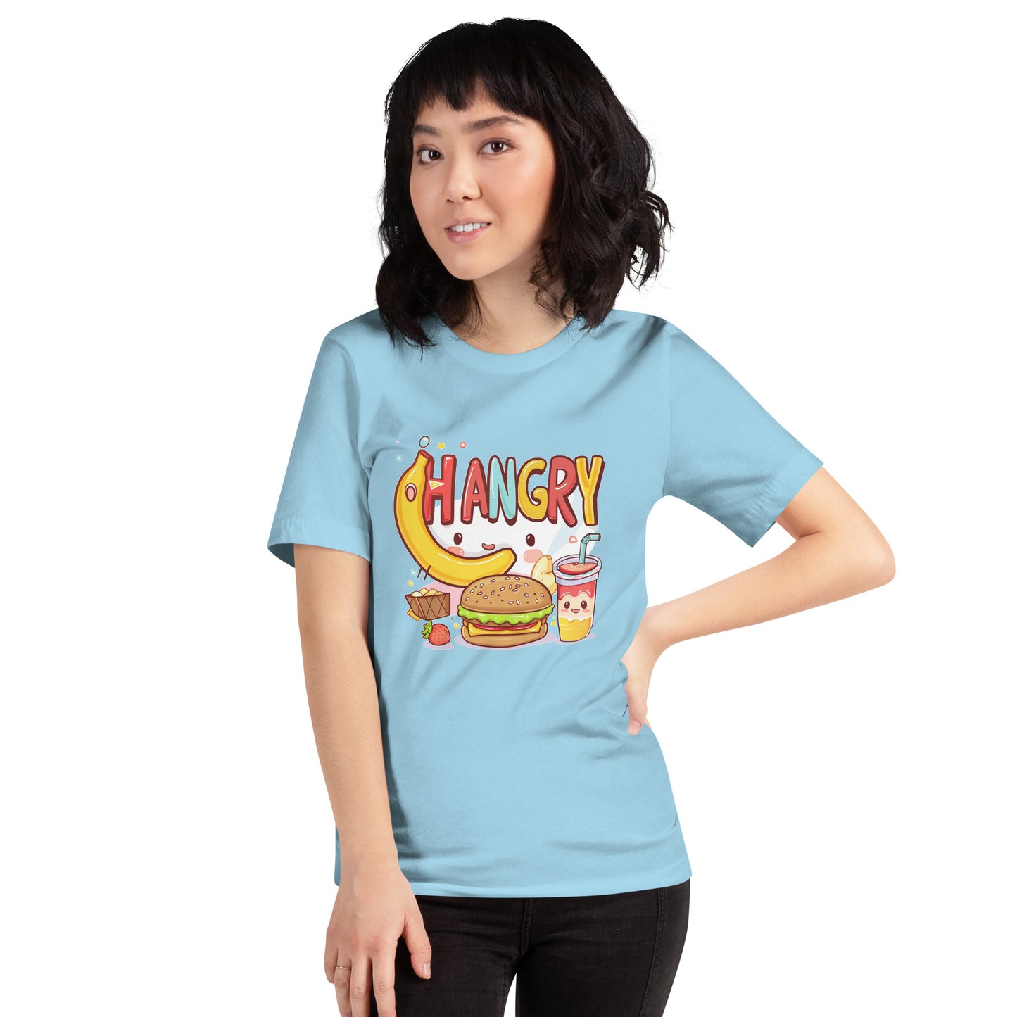 Happy Hangry Burger Shirt